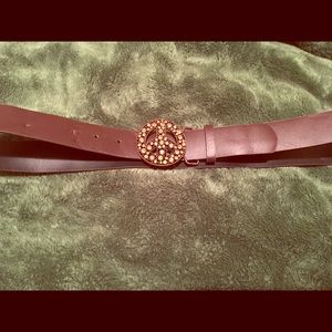 Brown Peace Belt